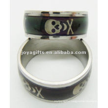 2013 new style stainless steel mood ring,discoloration ring